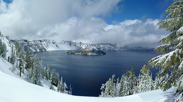 Crater Lake after the Storm - Mark Dodge